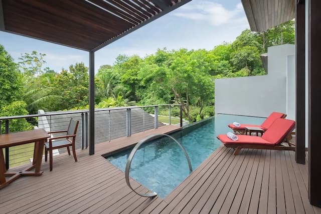 W Koh Samui-华丽别墅, 1 间卧室, 私人游泳池, 花园景观 (Garden View)-8