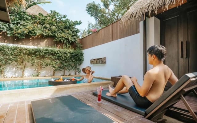 含羞草渡假村-別墅客房可通游泳池客房 (Jacuzzi Pool Villa)-6