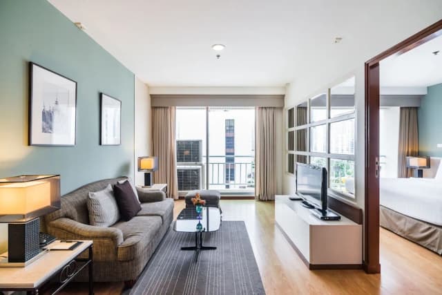 에버그린 플레이스 시암 바이 UHG-One Bedroom Suite - Pool View-6