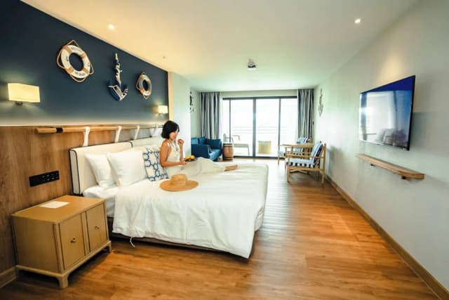 オーシャン マリーナ リゾート パタヤ ジョムティエン-プレミア ルーム キングベッド 1 台 バルコニー-3