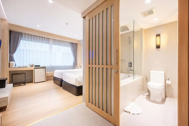 曼谷閣樓酒店 (SHA Extra Plus 認證)-Superior Twin Room-2