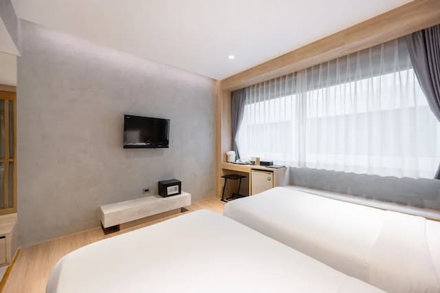 曼谷閣樓酒店 (SHA Extra Plus 認證)-Superior Twin Room-4