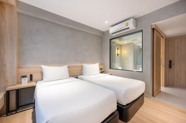 曼谷閣樓酒店 (SHA Extra Plus 認證)-Superior Twin Room-7