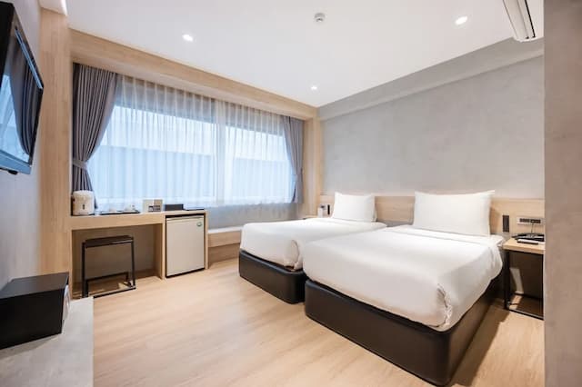 曼谷閣樓酒店 (SHA Extra Plus 認證)-Superior Twin Room-1