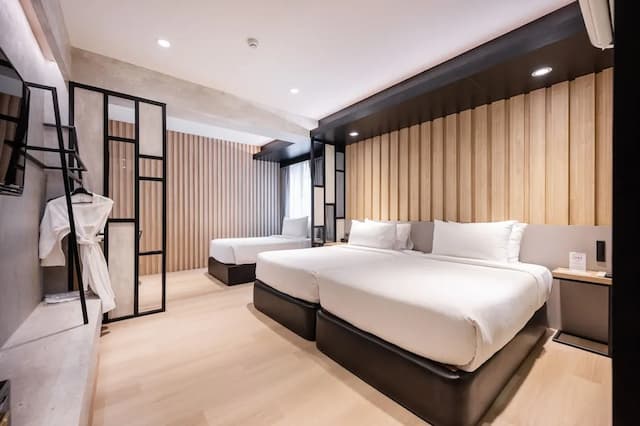 曼谷閣樓酒店 (SHA Extra Plus 認證)-Deluxe Family-1