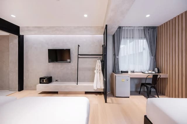 曼谷閣樓酒店 (SHA Extra Plus 認證)-Deluxe Family-4