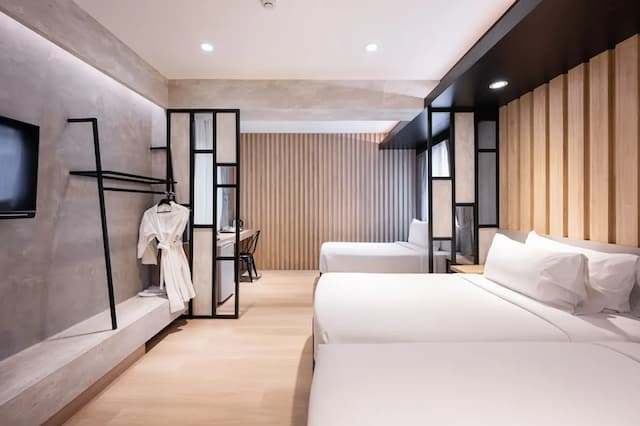 曼谷閣樓酒店 (SHA Extra Plus 認證)-Deluxe Family-3