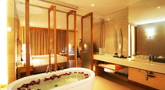 杜奈花信飯店-豪華客房, 部分海景-5