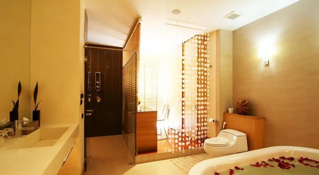 杜奈花信飯店-豪華客房, 部分海景-9