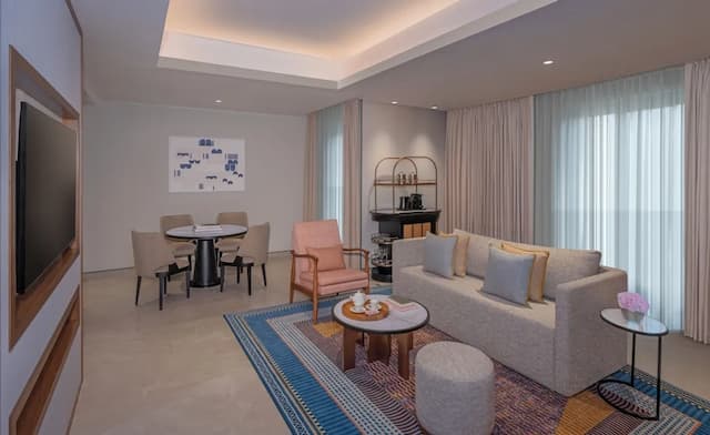 オークス イブン バットゥータ ゲート ドバイ-Private Pool Terrace Suite, Newly Renovated, Evening Drinks & Canapes Section, Free Shuttle To Beach-4