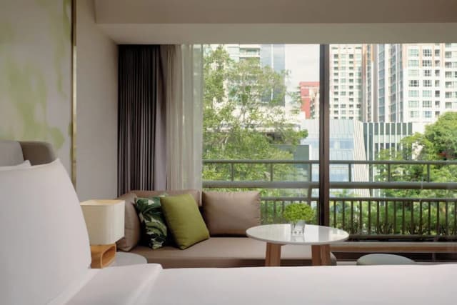 曼谷瑞享 BDMS 健康度假村-豪華客房, 1 張特大雙人床-2