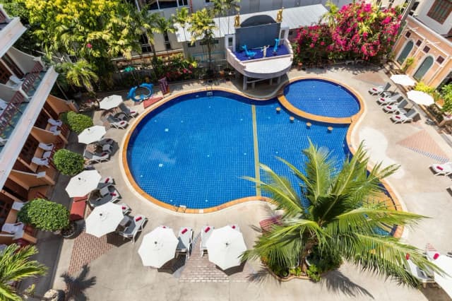 Tony Resort-华丽客房, 泳池景观-6