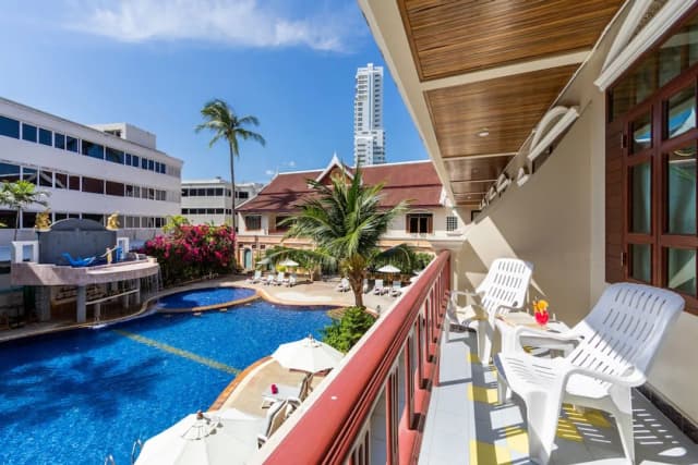 Tony Resort-华丽客房, 泳池景观-5