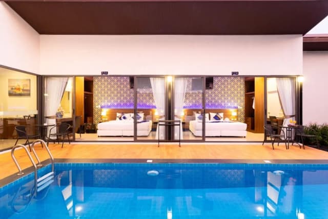 The Thames Pool Access Resort SHA+-家庭別墅, 4 間臥室, 私人泳池-17