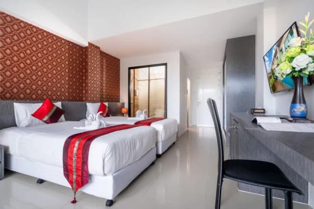 The Thames Pool Access Resort SHA+-Deluxe Twin Room with Pool Access-2