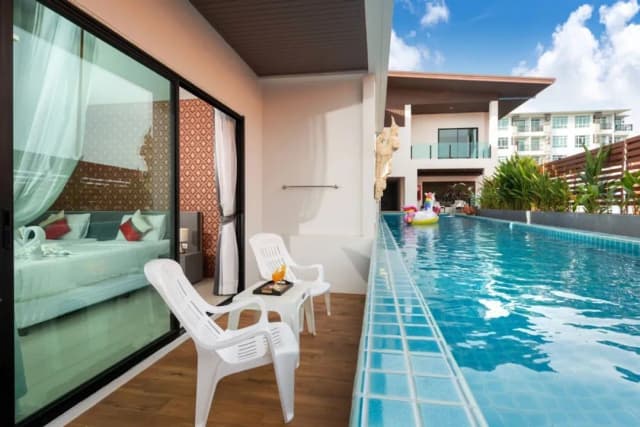 The Thames Pool Access Resort SHA+-Deluxe Twin Room with Pool Access-8