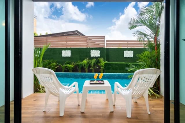The Thames Pool Access Resort SHA+-Deluxe Twin Room with Pool Access-12