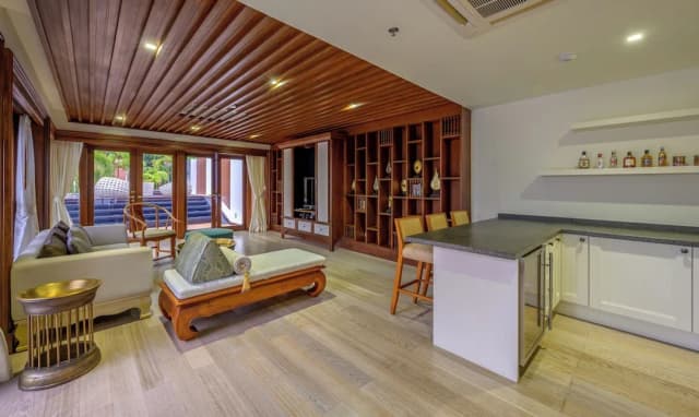 盛泰樂精品麥考夢幻別墅 SPA 度假村-客房, 多張床, 私人泳池, 花園景 (Villa Three Bedroom Private Pool)-6