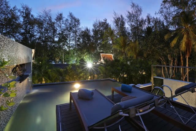 盛泰樂精品麥考夢幻別墅 SPA 度假村-客房, 多張床, 私人泳池, 花園景 (Villa Three Bedroom Private Pool)-9