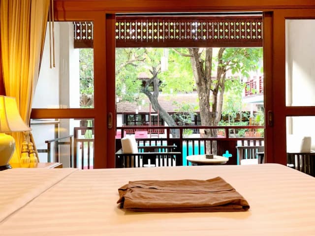 里姆渡假村-Supreme Deluxe Room with Balcony-5