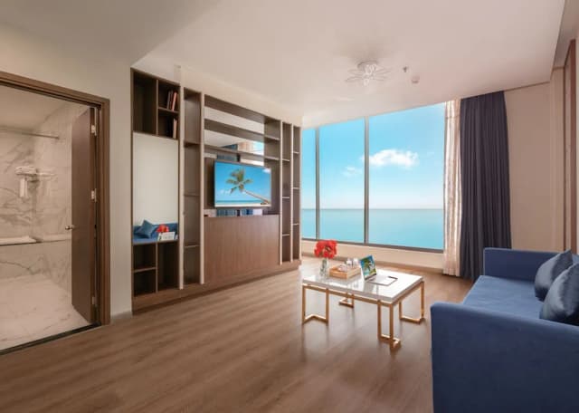 ヴェスナ ホテル ニャチャン-プレミア ルーム 1 ベッドルーム オーシャンビュー-7