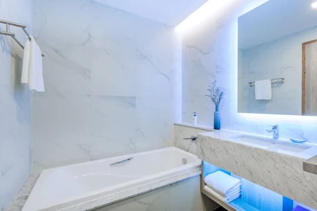 喀比奧南海灘藍索泰智能飯店 - 只招待成人-Deluxe Twin Room With Balcony-6