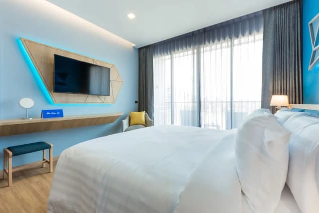 喀比奧南海灘藍索泰智能飯店 - 只招待成人-Deluxe Double Room With Balcony-5