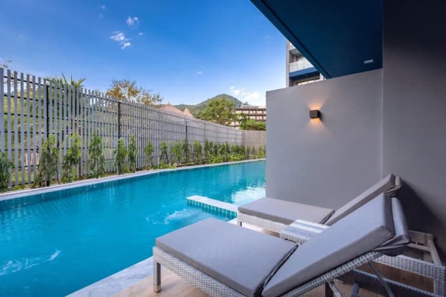 喀比奧南海灘藍索泰智能飯店 - 只招待成人-Deluxe Pool Facing Room-9