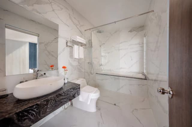 Vesna Hotel Nha Trang-尊贵双人房, 1 间卧室, 城市景观-12