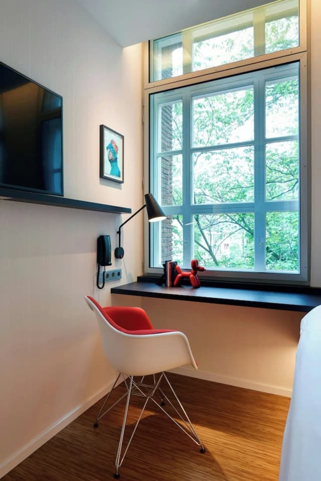 citizenM Amstel Amsterdam-客房, 1 张特大床-13