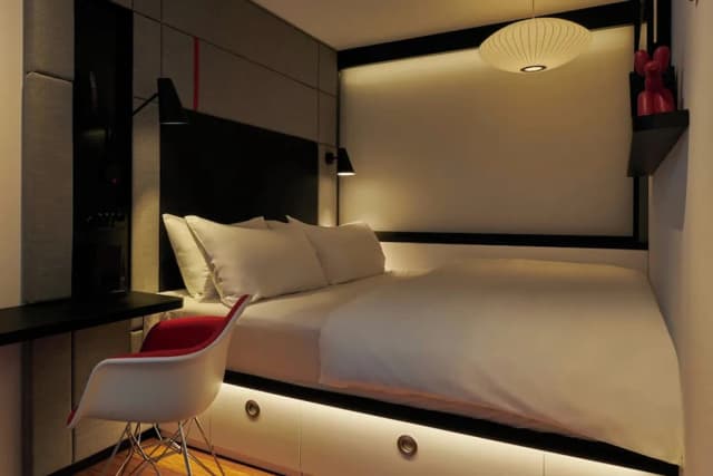 citizenM Amstel Amsterdam-客房, 1 张特大床 (High Floor)-10