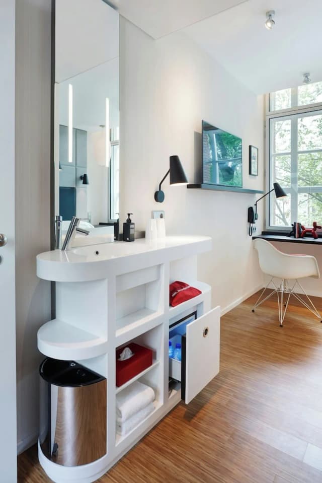 citizenM Amstel Amsterdam-客房, 1 张特大床 (High Floor)-8