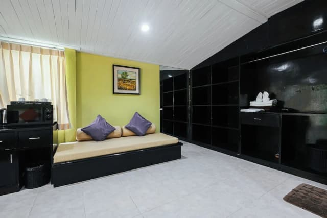 타이 모던 리조트 & 스파-Deluxe Twin Bedroom (Near the Parking Area)-11