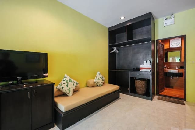 타이 모던 리조트 & 스파-Deluxe Twin Bedroom (Near the Parking Area)-5