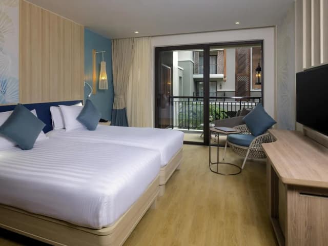 メルキュール サムイ チャウエン タナ ホテル-デラックス ルーム シングルベッド 2 台 プールビュー (Beach Wing)-2