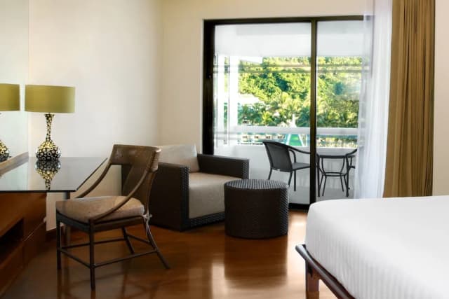 르 메르디앙 푸켓 비치 리조트-룸, 싱글침대 2개, 수영장 전망-3