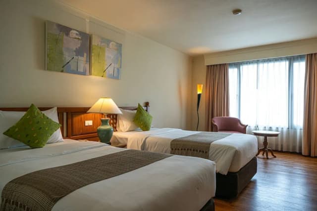 席隆寧靜精品飯店 - SHA Extra Plus 認證-Premium Deluxe Twin Room-1