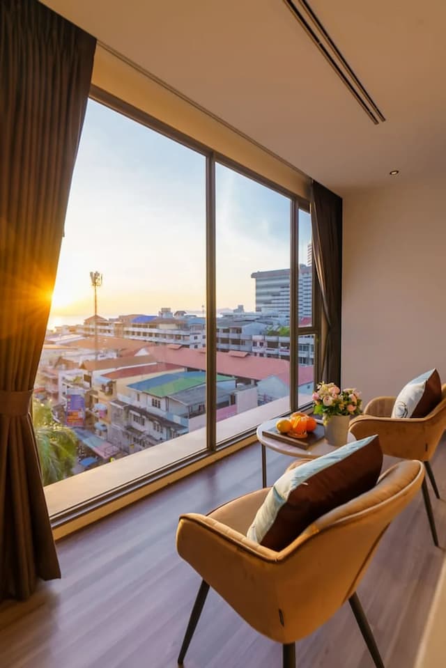 芭堤雅第五喬木提恩酒店-Jacuzzi Suite King New Building-6