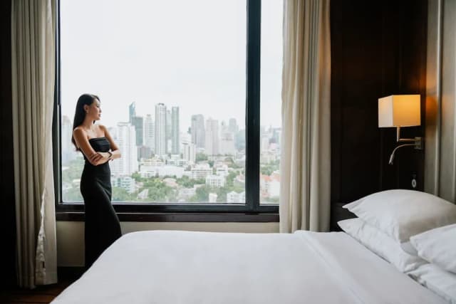 曼谷中庭大美居酒店-行政客房, 1 張特大雙人床 (Executive Lounge Access)-3