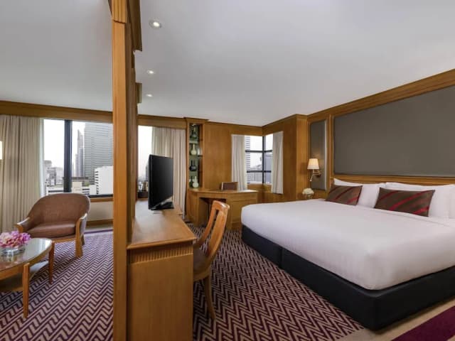 曼谷中庭大美居酒店-Corner Suite, 1 King Bed (Executive Lounge Access)-12