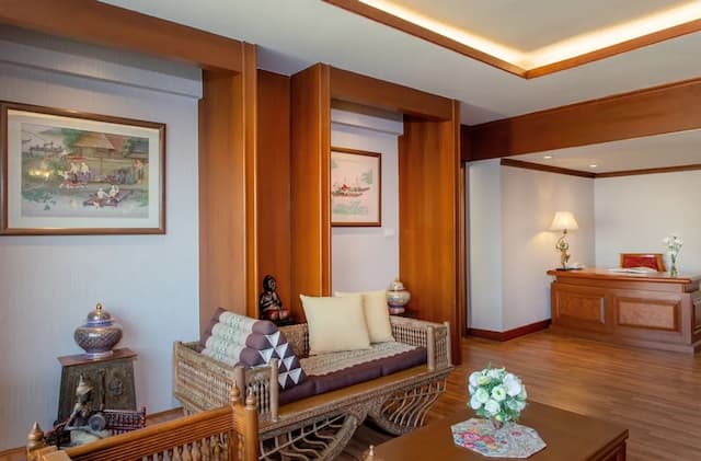 曼谷湄南河畔華美達廣場酒店-行政套房, 1 張特大雙人床, 露台-5