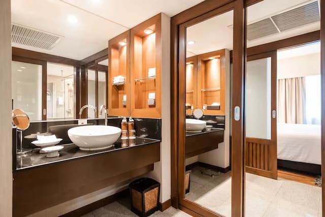 曼谷湄南河畔華美達廣場酒店-套房, 2 張單人床, 露台, 河景-5