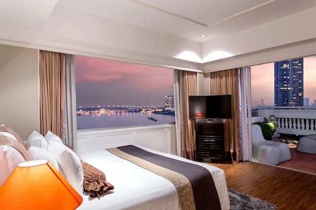 曼谷湄南河畔華美達廣場酒店-總統套房, 多張床 (Two Bedrooms)-6