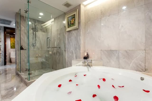 曼谷湄南河畔華美達廣場酒店-行政套房, 2 張加大雙人床, 露台-6