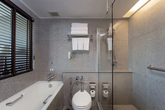 曼谷湄南河畔華美達廣場酒店-客房, 2 張單人床, 泳池景 (Thai Deluxe)-4