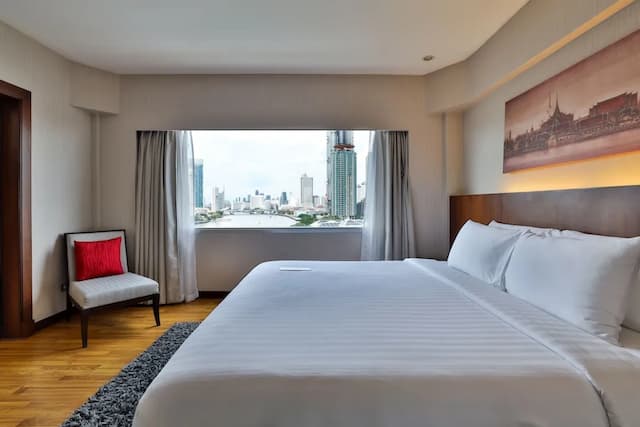 曼谷湄南河畔華美達廣場酒店-套房, 2 張單人床, 河景 (Plaza)-6