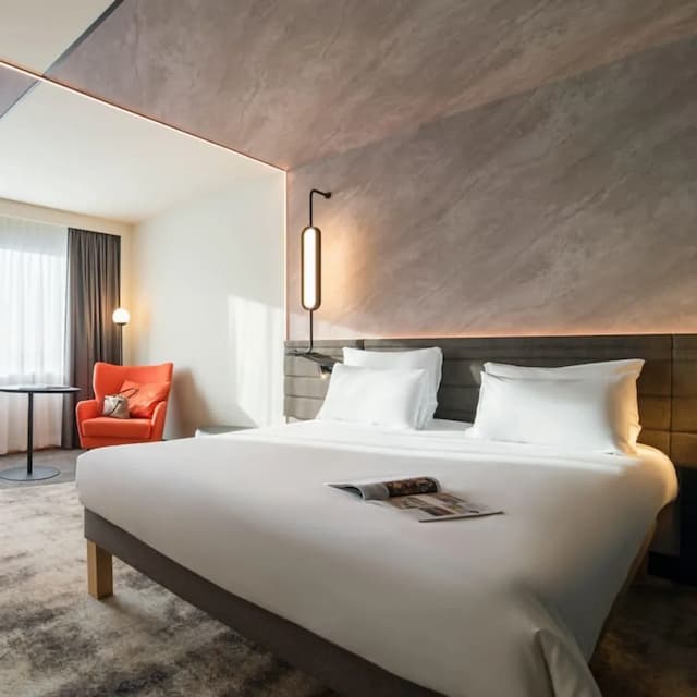 노보텔 런던 패딩턴-디럭스룸, 퀸사이즈침대 1개 및 소파베드-1