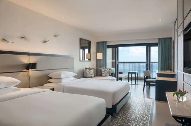 Hyatt Regency Phuket Resort-俱乐部客房, 2 张单人床, 海洋景观-1