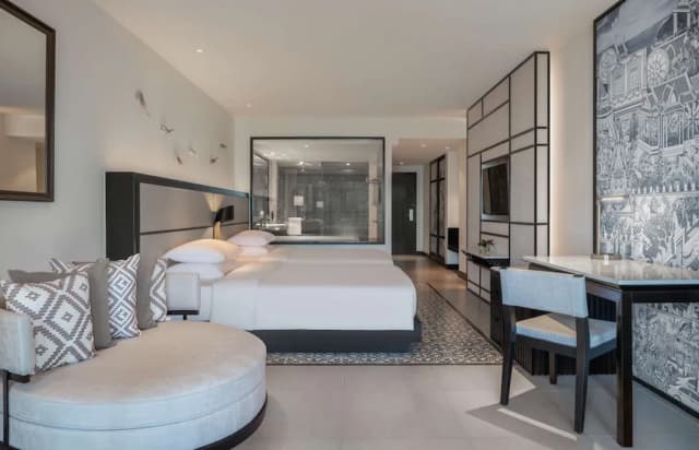 Hyatt Regency Phuket Resort-俱乐部客房, 2 张单人床, 海洋景观-5