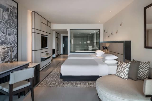 Hyatt Regency Phuket Resort-客房, 2 张单人床, 海洋景观-1